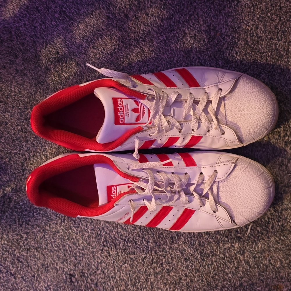 Adidas leather shoes